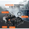 12 V oro kompresoriaus komplektas su 3 l bakeliu. garso signalui/trimitui. 90-120 PSI