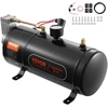 12 V oro kompresoriaus komplektas su 3 l bakeliu. garso signalui/trimitui. 90-120 PSI