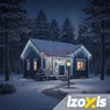 300 LED girlianda varvekliai IZX04 15M CW