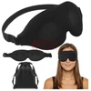 3D miego kaukė unisex juoda
