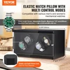 4 vietų automatinio laikrodžio suktuvas su 2 tyliais Japonijos varikliais ir mėlyna LED apšvieta