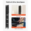 6 lentynų sulankstoma lentyna su ratukais ir kabliukais
