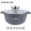 Akmens masės puodas 26 cm ZL-7090