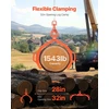 Akmens plokščių kėlimo replės 812mm 2 nagai besisukančios