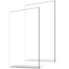 Akrilinio stiklo (plexiglass) lakštas 610x1219 mm. storis 3 mm. skaidrus