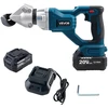 Akumuliatorinės skardos žirklės be laido besisukanti galvutė