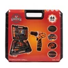 Akumuliatorinis suktuvas-gręžtuvas su įrankių rinkiniu 44 dalys MS733