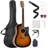 Akustinė gitara Cutaway 41 col. (1041.4 mm) su minkštu dėklu