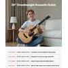 Akustinė gitara Dreadnought 39 col. (990.6 mm). 6 stygos. natūrali spalva