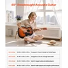 Akustinė gitara Dreadnought 40 col. (1016 mm). 6 stygos. sunburst spalvos