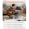 Akustinė gitara Dreadnought 41 col. (1041.4 mm). 6 stygos. sunburst spalvos