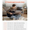 Akustinė gitara Dreadnought 41 col. (1041.4 mm). 6 stygos. juoda