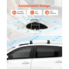 Aliuminio stogo bagažinės skersiniai automobiliui/visureigiui. 2vnt. apkrova iki 75kg. ilgis 1200mm