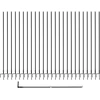 Apsauginė vištų aptvėrimo tvora 125 x 50 m žalia