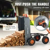 Apverčiamas sodo vežimėlis plieno rėmas apkrova 362 kg