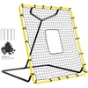 Atšokimo tinklas beisbolui ir softbolui. 1219.2 x 1371.6 mm. reguliuojamo kampo. metimo ir gaudymo treniruotėms