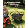 ATV/UTV sodo priekaba apkrova 22680 kg polietileno kėbulas