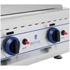 Atviras grilis Dvigubas lygus dujinis grilis. 3000 W
