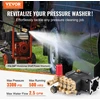 Aukšto slėgio plovyklės siurblys, velenas 19,05 mm, triplex, 11,36 l/min, 5 antgaliai