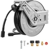 Automatinis plovimo mašinos žarnos ritinys 19.8 m x 6.4 mm. iki 3200 PSI. plieno
