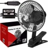 Automobilinis ventiliatorius BERIMAX WKP-6U6 12 V, prisegamas