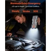 Automobilio paleidiklis-akumuliatorius. 3000A. ličio. 12V. su žibintuvėliu