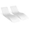 Baseino gultas 1800 x 600 x 560 mm 2 vnt. rinkinys S formos dizainas stuburui apkrova 200 kg