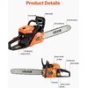 Benzininis grandininis pjūklas. 58 cm³. juosta 508 mm. 2.7 AG