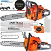 Benzininis grandininis pjūklas KRAFT&DELE KD10613 59 AG (44 kW) 2in1 16"+18"