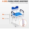 Besisukanti dušo kėdė 360°. su pasukamais atramomis vonioms. neslystanti. iki 180 kg