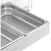 Bufeto vitrina su rolltop dangčiu 3x GN 1/3 3x26L