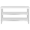 Centrinis darbo stalas su 2 lentynomis 120 x 70 cm