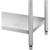 Centrinis plieno darbo stalas su lentyna 120 x 60 cm