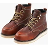 Darbo batai su plieniniu antgaliu. dydis US 10.5. neperšlampami neslystantys. rudi