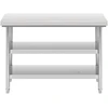 Darbo stalas su 3 lygiais plieno 120 x 60 cm iki 600 kg