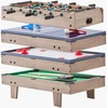 Daugiafunkcis žaidimų stalas 81.2 cm. oro tenisas. biliardas. stalo futbolas ir stalo tenisas