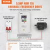 Dažnio keitiklis (VFD) 220 V. 4 kW. vyniojimo. maišymo. ekstruzijos mašinoms