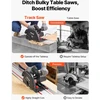 Diskinis pjūklas su kreipiančiuoju bėgeliu medienai disko skersmuo 1651 mm 1200W