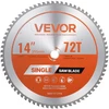 Diskinis pjūklo ašmuo Ø355 mm. 72 dantys. ašies skersmuo 25.4 mm. medžiui ir metalui