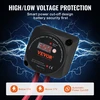 Dviejų akumuliatorių izoliatoriaus komplektas 12V 140A. VSR relė su LCD ekranu