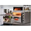 Dviguba picos krosnis 2 x 40 cm 3000W 230V nerūdijantis plienas