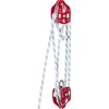 Dviguba skriemulio talpykla (bloko-skriemulio komplektas). 3.5 t. virvė 46 m. 12 mm