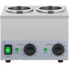 Dvigubas butelių šildytuvas padažams 2x 1L 40-90°C 400W