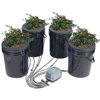DWC hidroponinė auginimo sistema. 20 l. 4 kibirai. su oro siurbliu