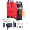 Dyzelinis stovėjimo oro šildytuvas 12-24V 5-8kW su pulteliu ir mėlynu LCD jungikliu. pašildymo funkcija. kemperiams