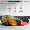 Dyzelinis stovėjimo oro šildytuvas 12V 2kW su duslintuvu. 10L baku. LCD jungikliu