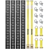 E-Track tvirtinimo bėgių komplektas 18 vnt.. bėgiai 1524 mm. apkrova 907 kg
