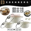 EDENBERG rinkinys 6 dalių puodų rinkinys EB-3901