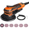 Ekscentrinė šlifavimo mašina 150mm be šepetėlių variklis 350W 10000 aps/min