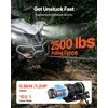 Elektrinė gervė 1134 kg. 12V. ATV/UTV. sintetinis lynas Ø4.8mm x 12m. laidinis pultelis. IP55
